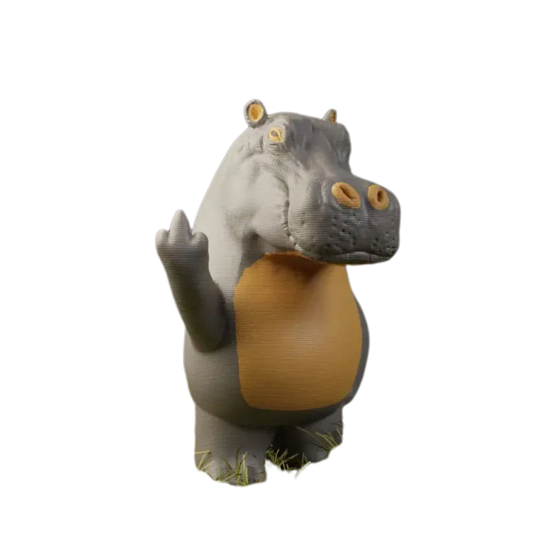 Funny Animal Desktop Statue