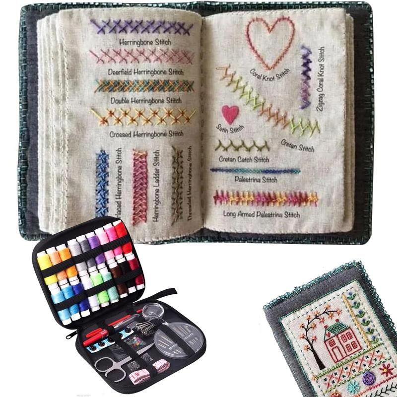 DIY Embroidery Stitch Book