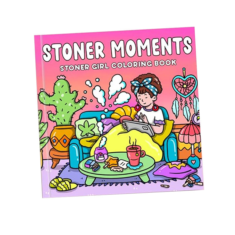 Easter gift Stoner Moments: Stoner Girl Coloring Book