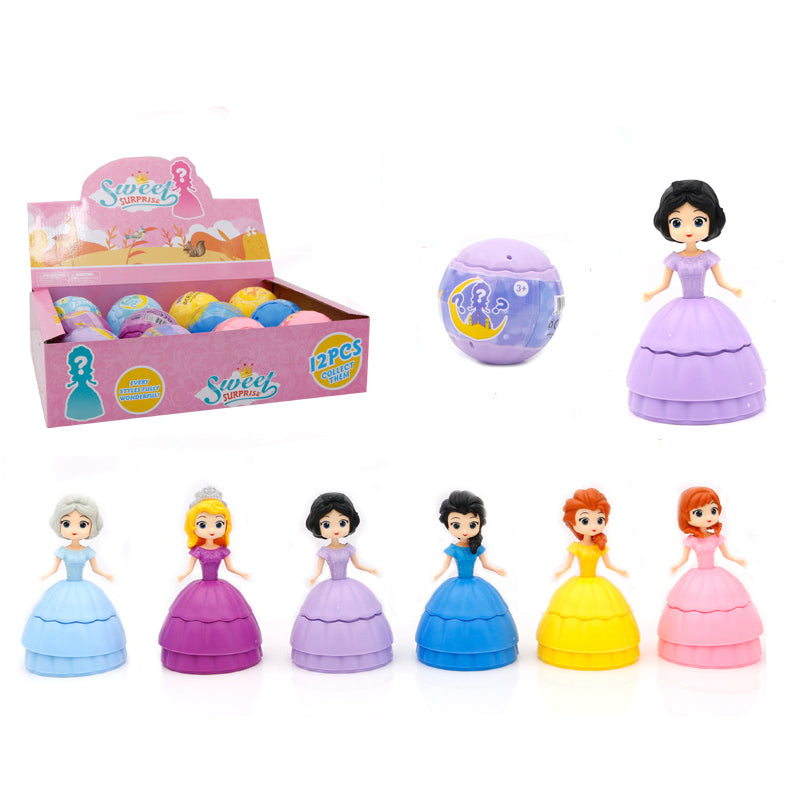 DIY Princess Surprise Egg Playset