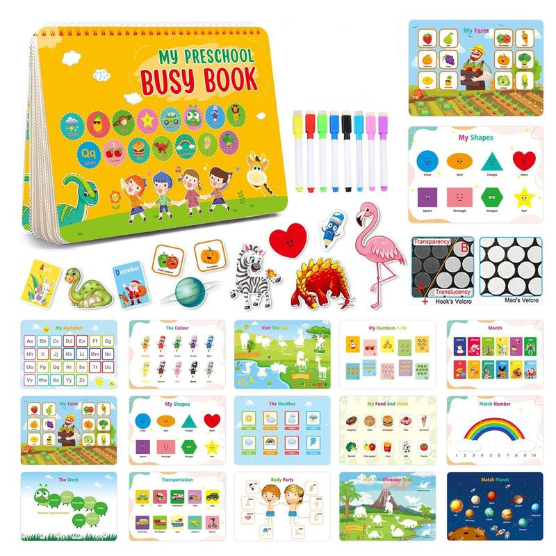 Interactive Preschool Busy Book