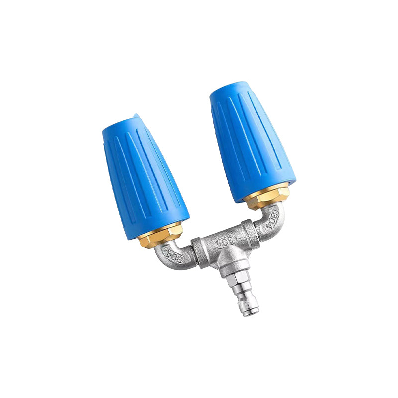 Dual Rotating Turbo Nozzle for Pressure Washer