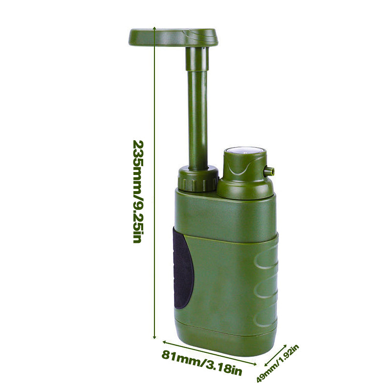 Portable Hand Pump Water Filter
