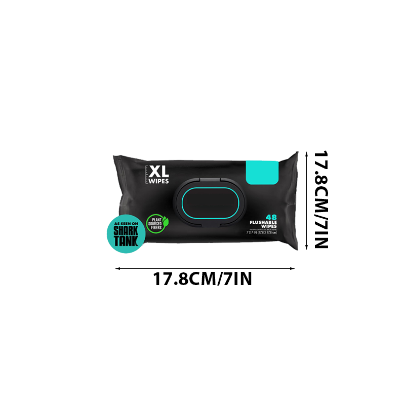 Flushable Wipes (48 pieces/pack)
