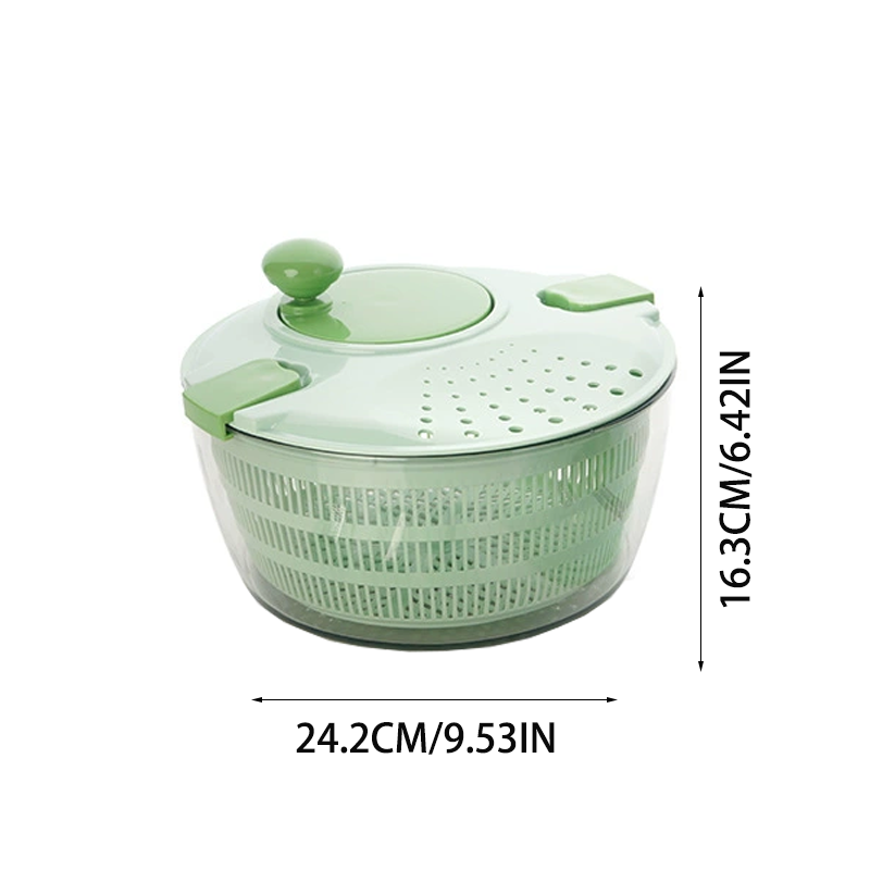 Hand-cranked fruit and vegetable dehydrating basket