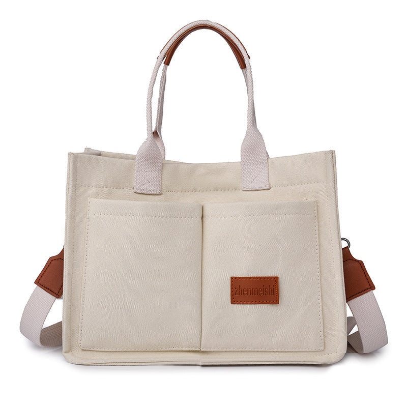 Mode Canvas Crossbody-väska