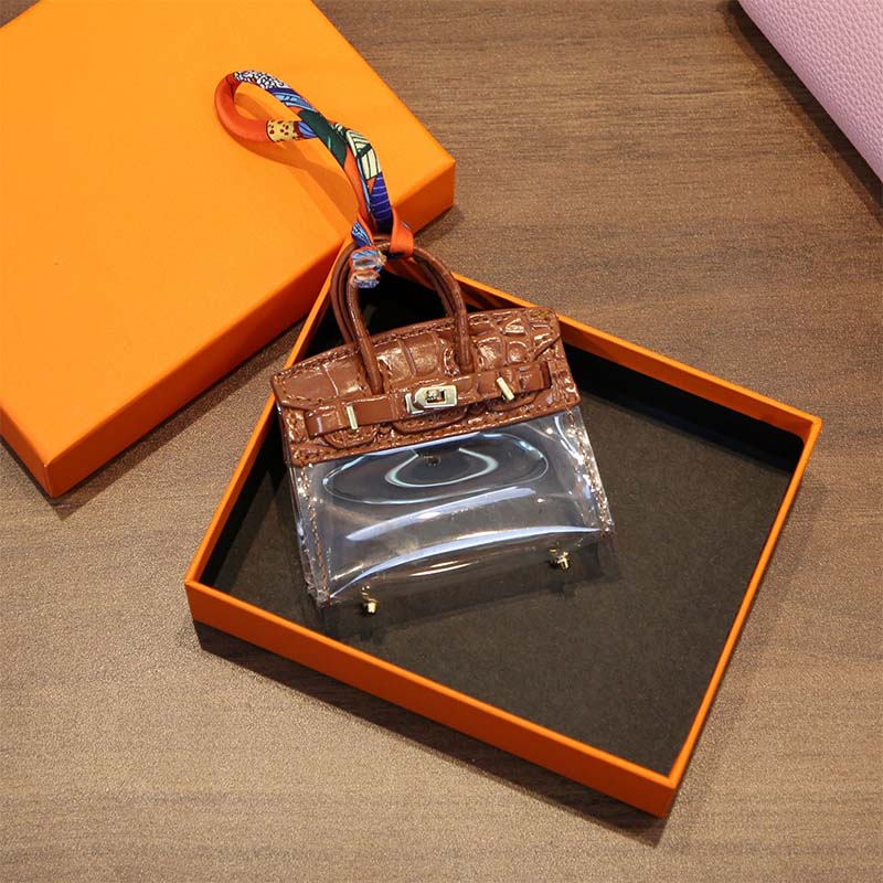 Trendy Mini Transparent Key Case