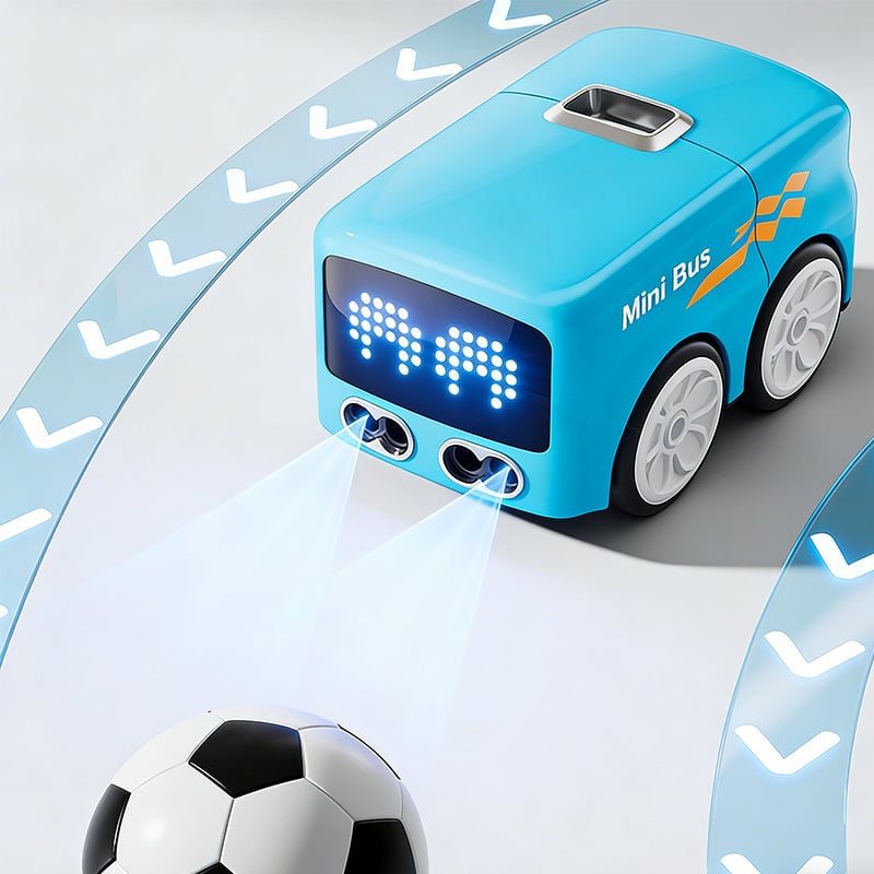 Mini Gesture-Sensing Smart Bus Toy
