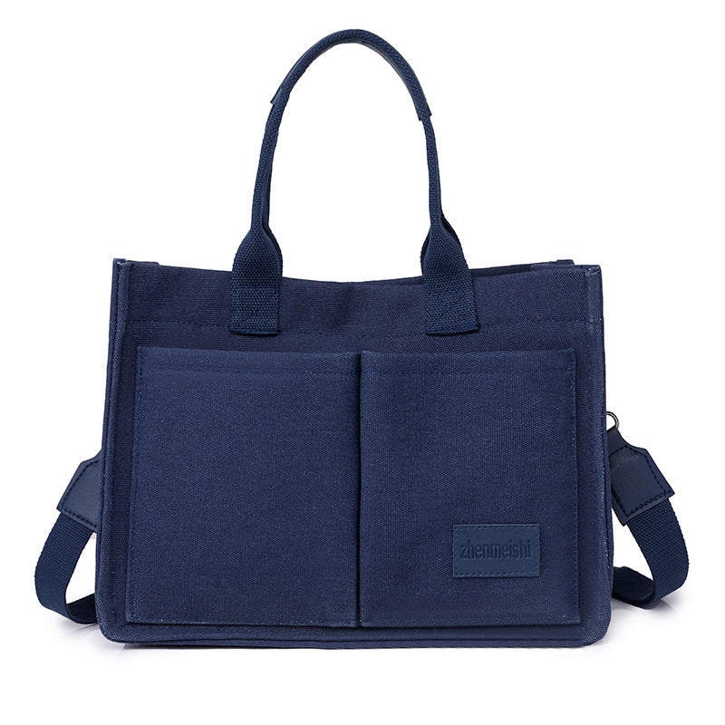 Mode Canvas Crossbody-väska
