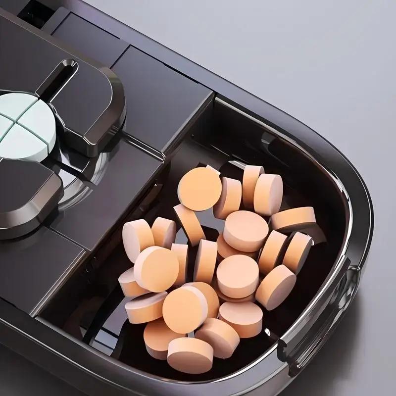 Portable Multi-Function Pill Cutter