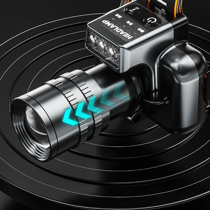 Kraftfull pannlampa med ultralång livslängd