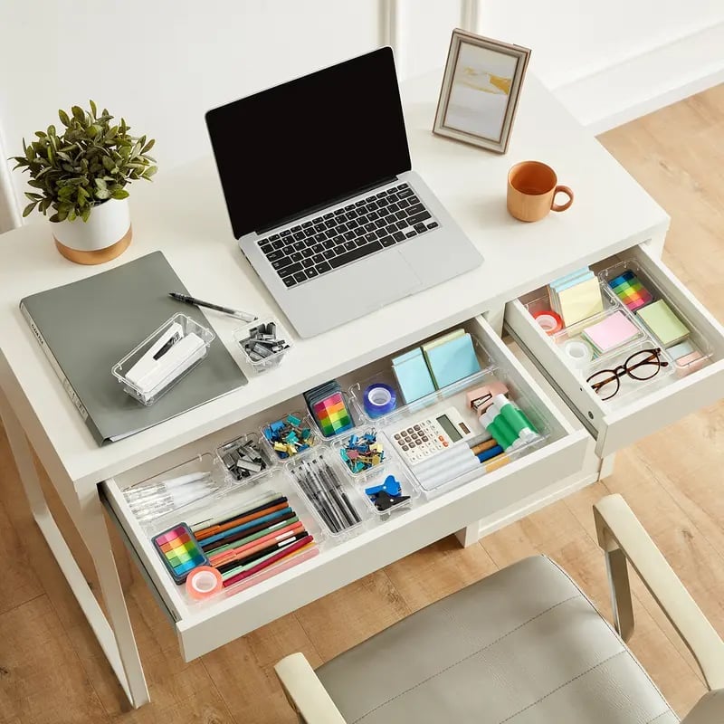 Clear Drawer Organizer Sets