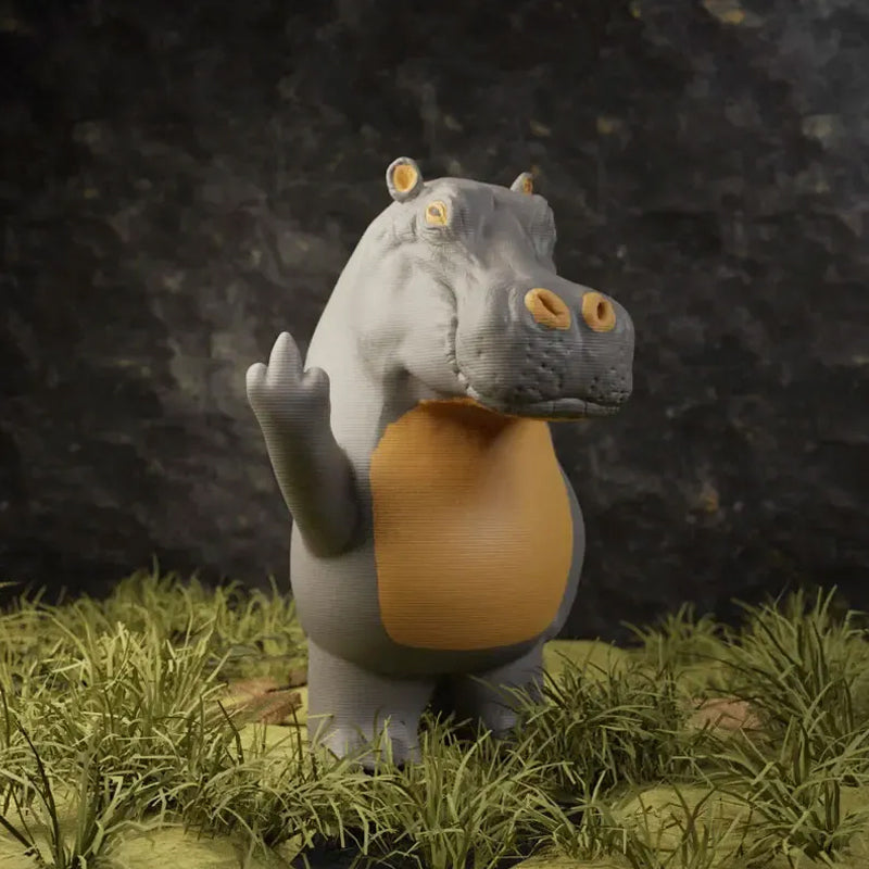 Funny Animal Desktop Statue