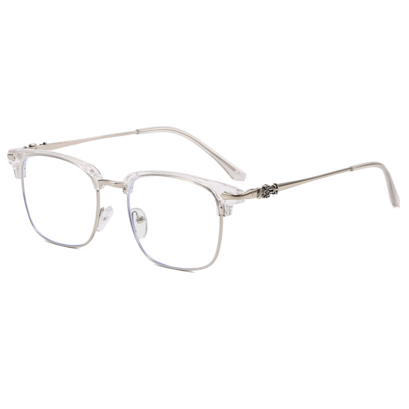 Classic Thick Square Frame Clear Lens Glasses