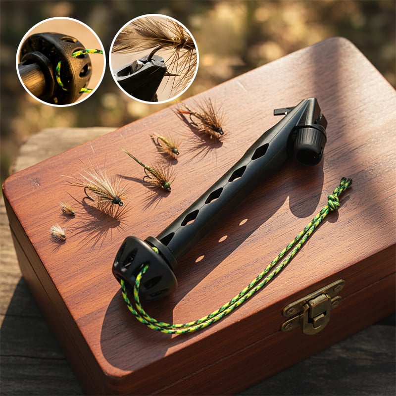 Magnetic Fly Threader & Knot Tying Tool