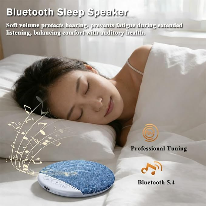Bluetooth Pillow Speaker for Sleeping