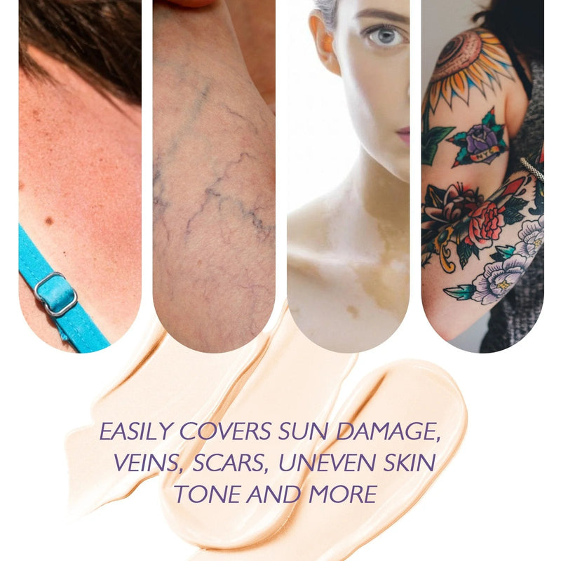 Body Coverage Perfector – Waterproof Leg & Body Makeup