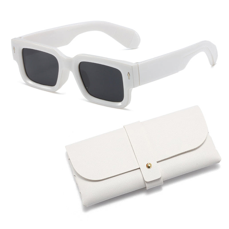 Square Frame Fashion Sunglasses(Free sunglasses bag)