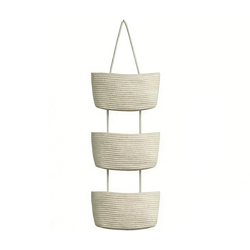 Decorative 3-Tier Hanging Organizer Bag