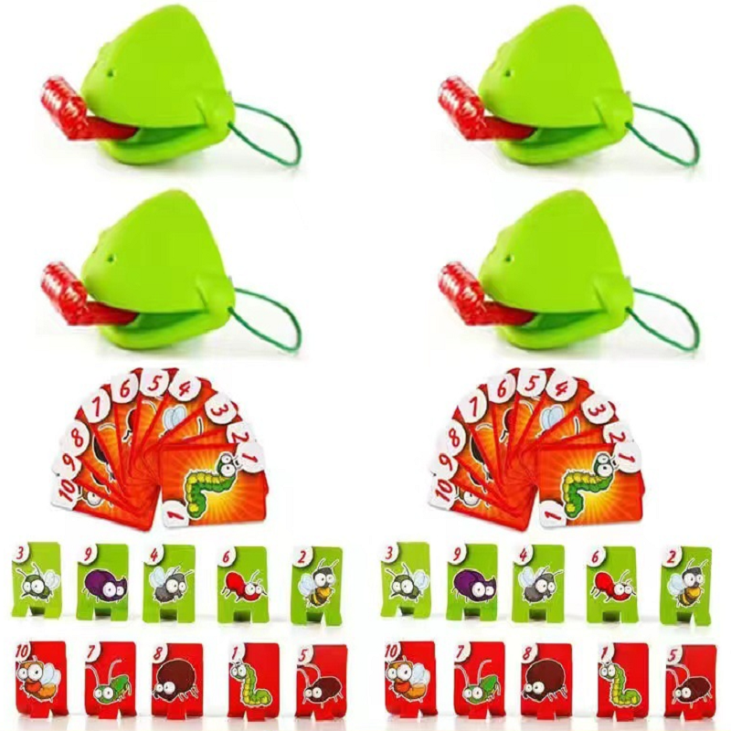 Kameleont som sticker ut tungan