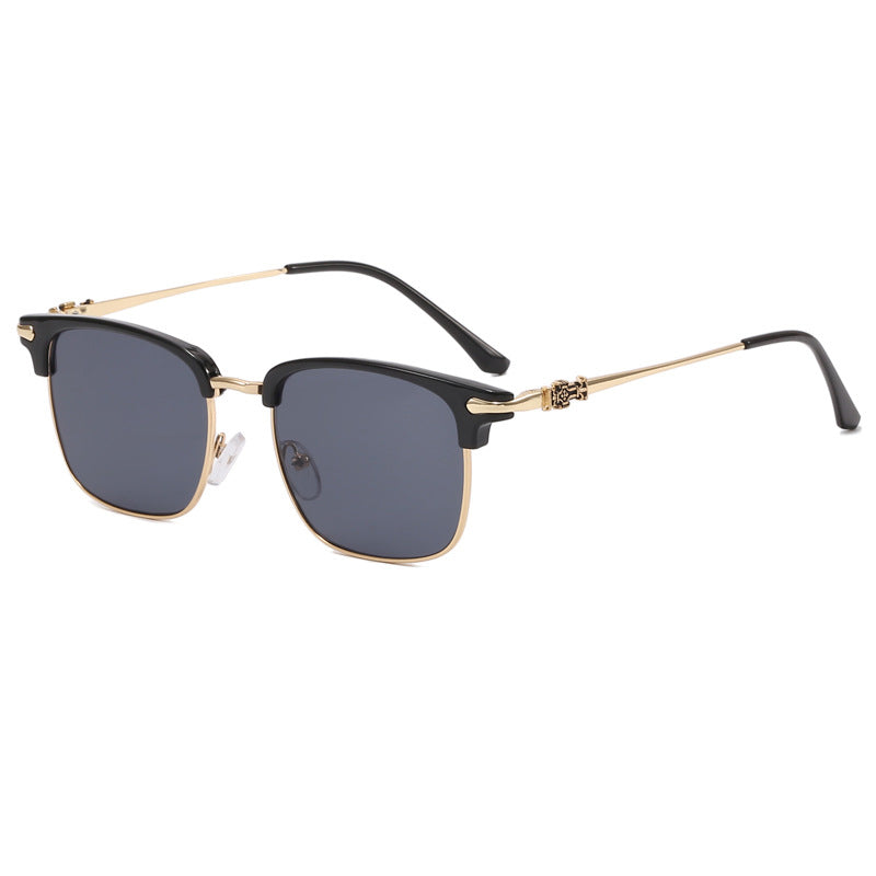 Classic Thick Square Frame Clear Lens Glasses