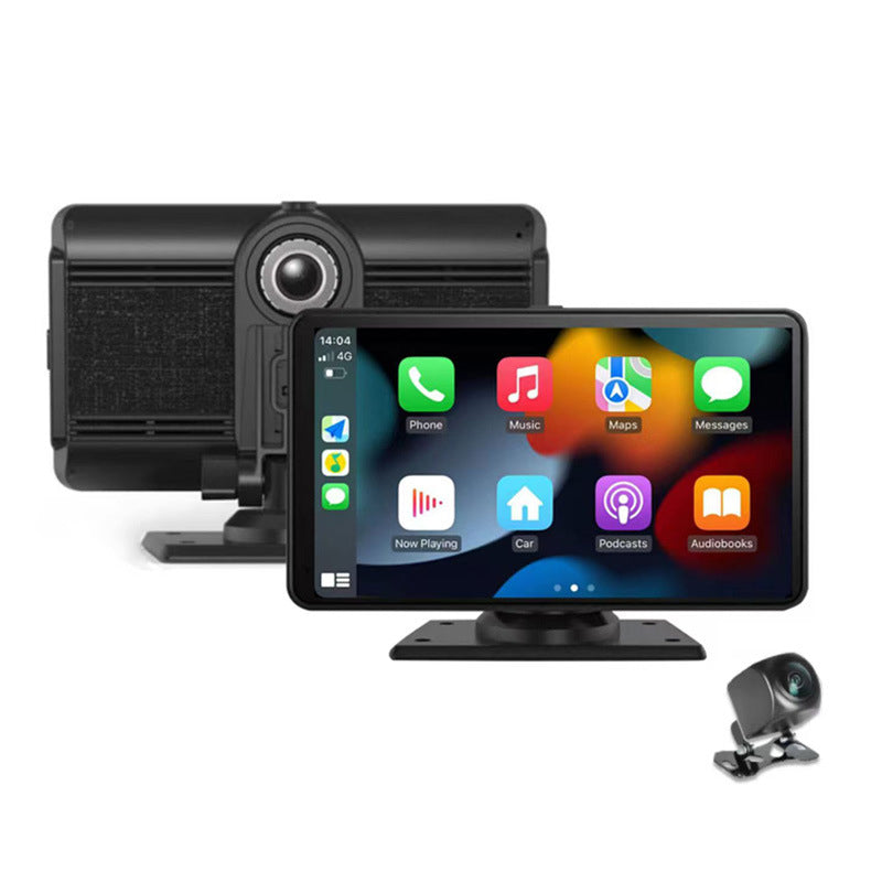 Wireless CarPlay Dual-Channel Dash Cam