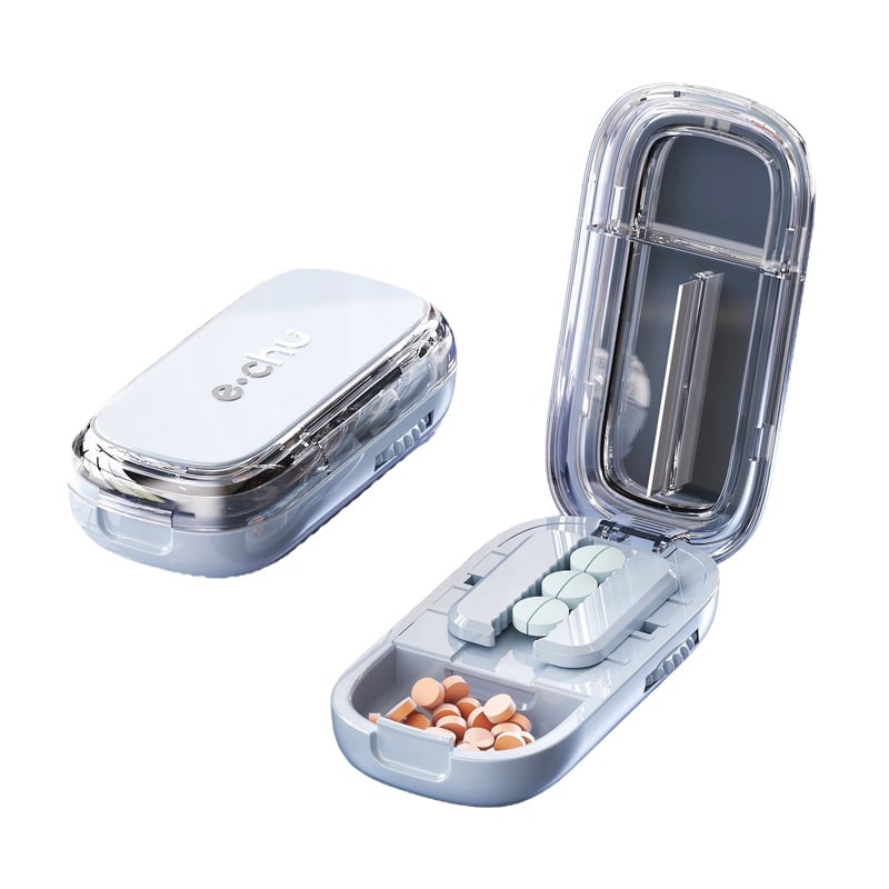 Portable Multi-Function Pill Cutter