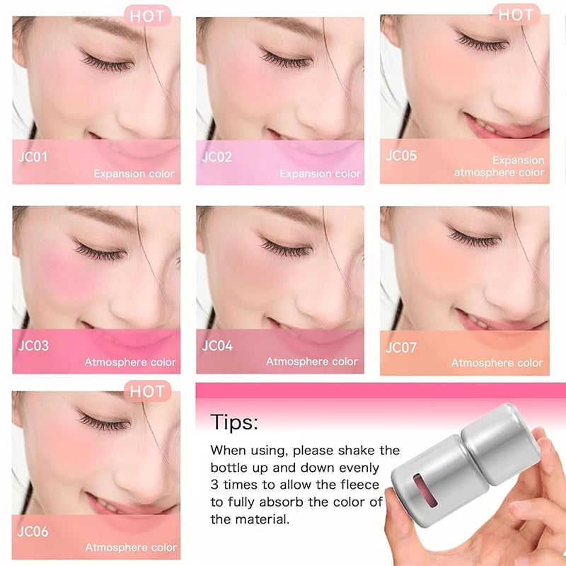 Jelly Liquid Blush with Sponge Applicator