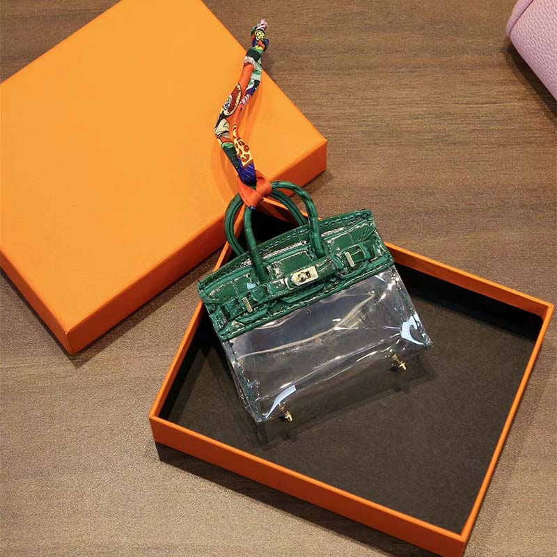 Trendy Mini Transparent Key Case