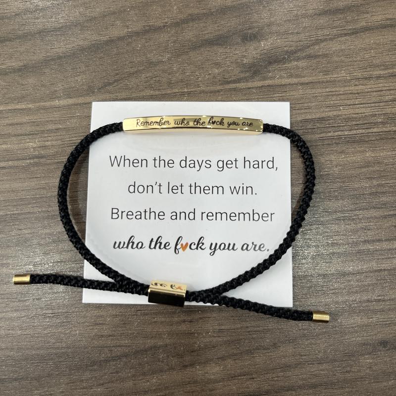 Inspire Bracelet - DONT LET THE HARD DAYS WIN