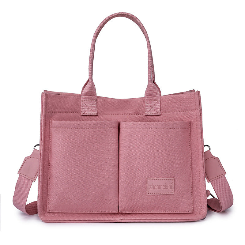 Mode Canvas Crossbody-väska