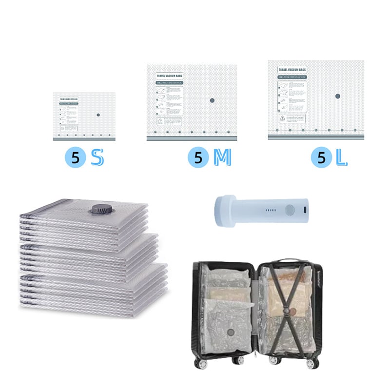 Vacuum Travel Compression Bags