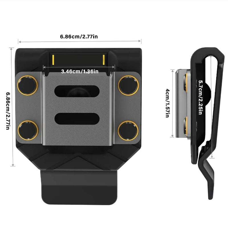 Heavy Duty Drill & Tape Measure Belt Holder for Cordless Tools