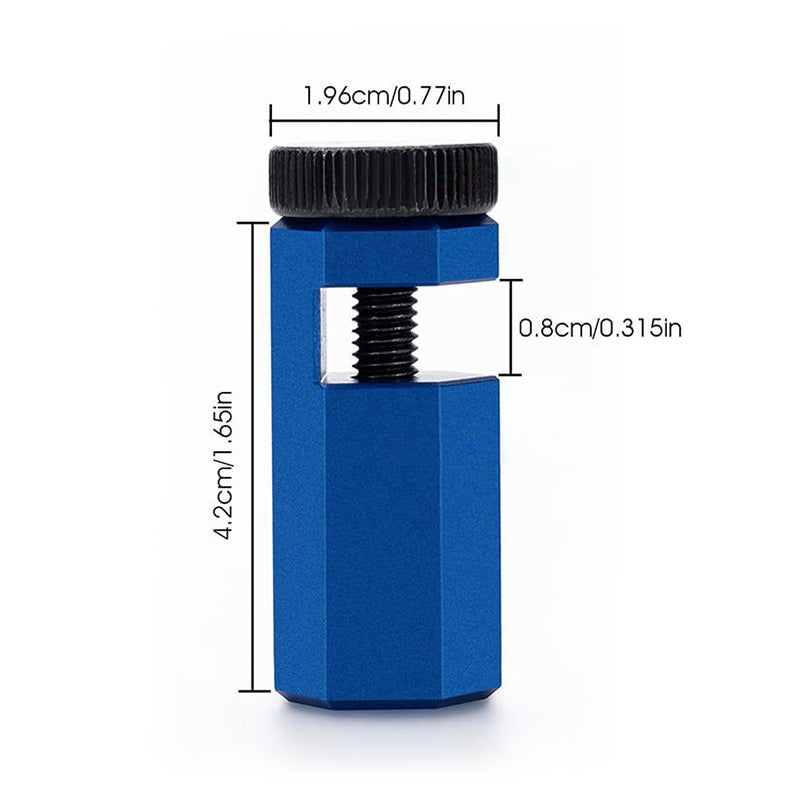 Right-angle ruler clamp