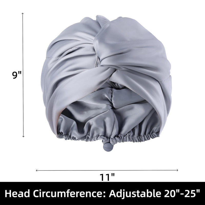 Women’s Adjustable Satin Bonnet for Nighttime Hair Care