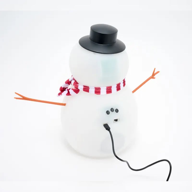 Talking Animated Blink Snowman
