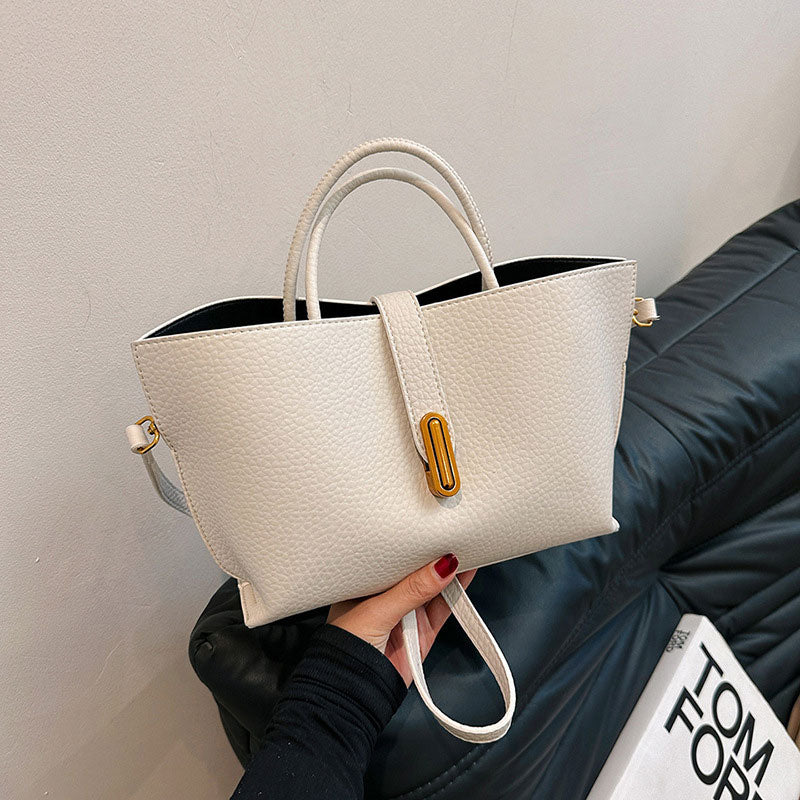 Women's Elegant Solid Color Handbag Crossbody Bag