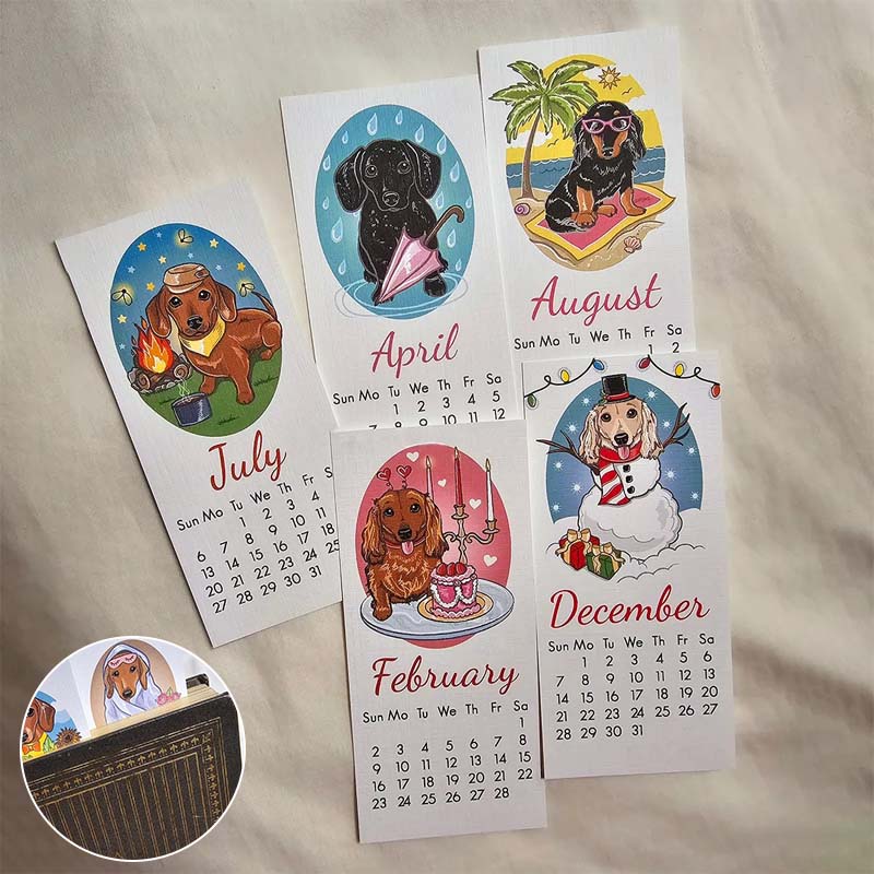 2025 Dachshund Calendar