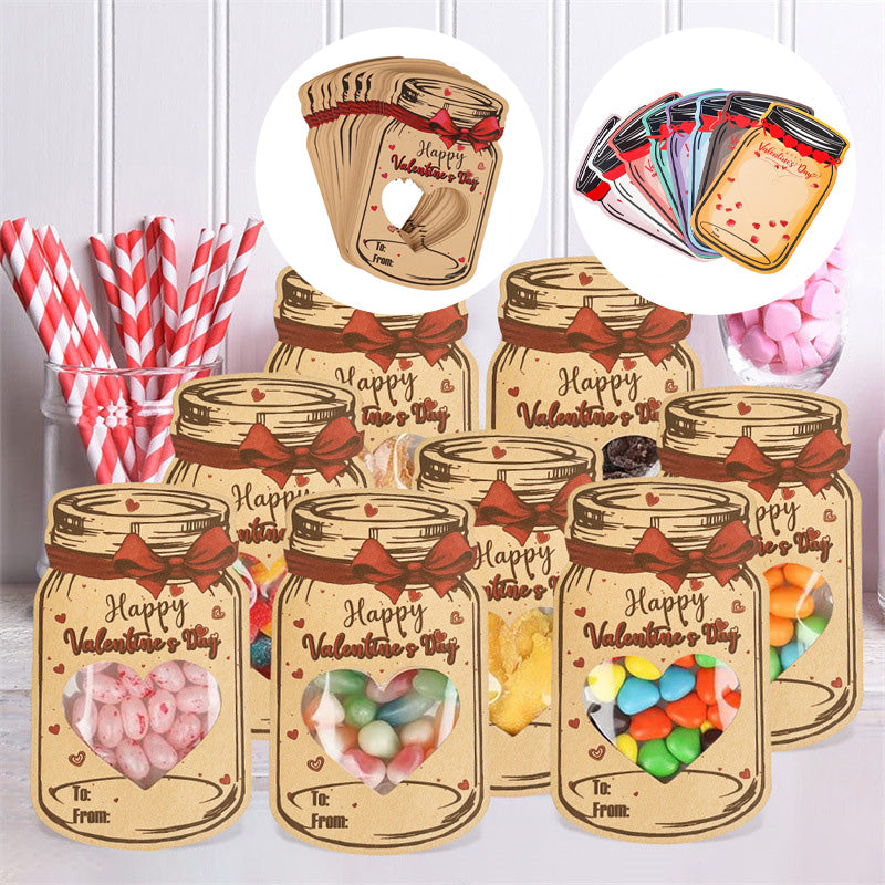 Mason Jar Valentine Gifts Cards