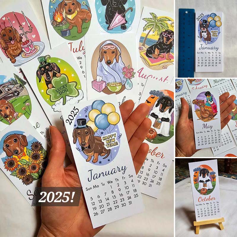 2025 Dachshund Calendar