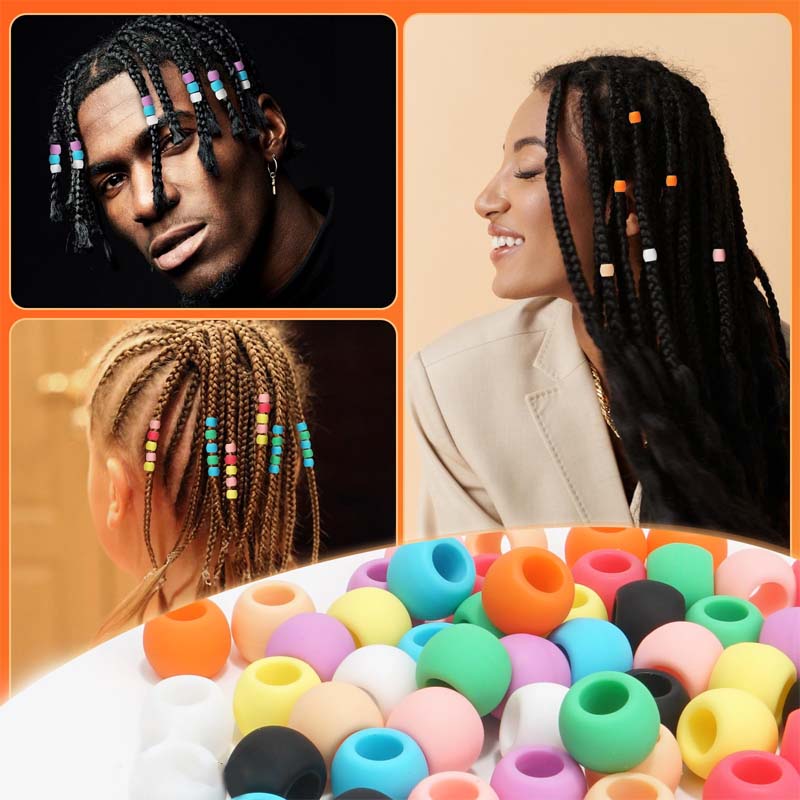 Silicone Hair Beads