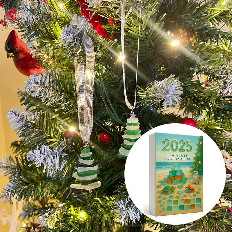 🌊🎄Sea Glass Christmas Tree Advent Calendar