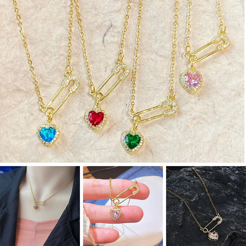 Elegant Paperclip Necklace