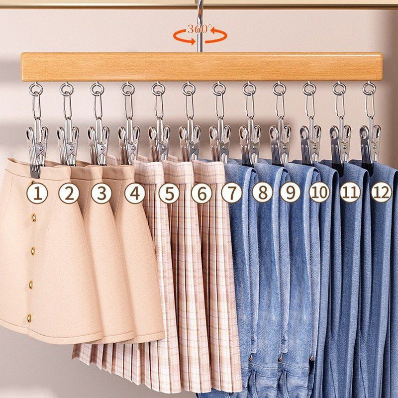Laundry Multi-Clip Hanger