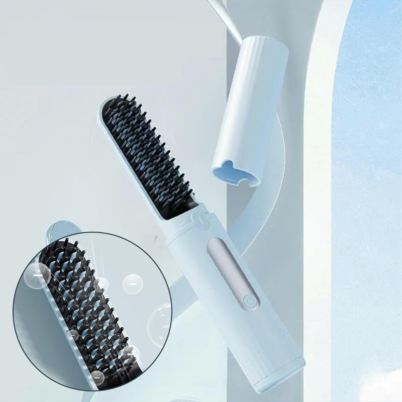 Trådlös laddning Bärbar hårrätande kam