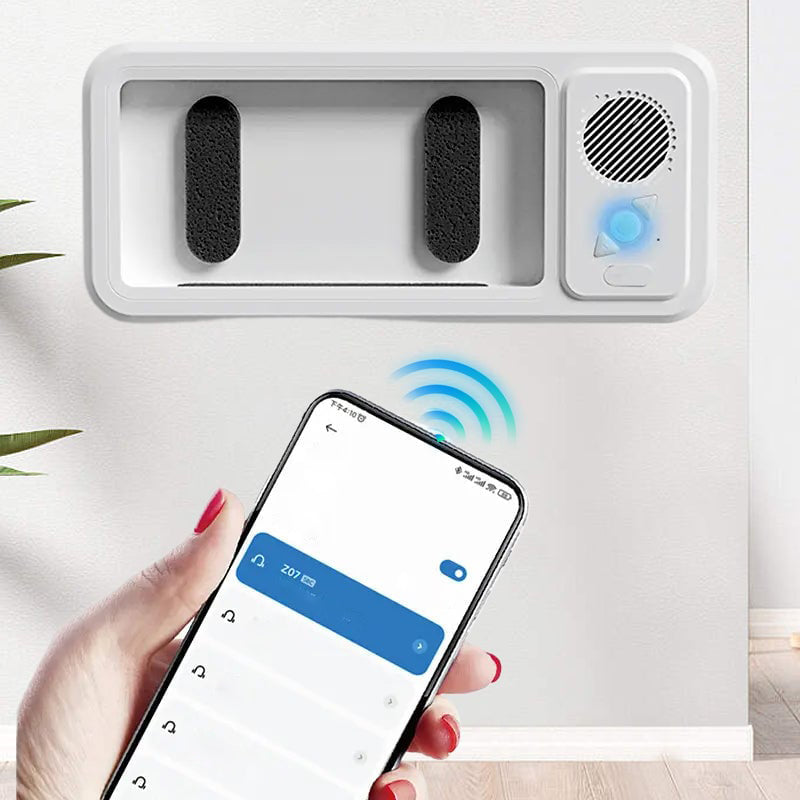 Shower Phone Holder with Bluetooth Speaker