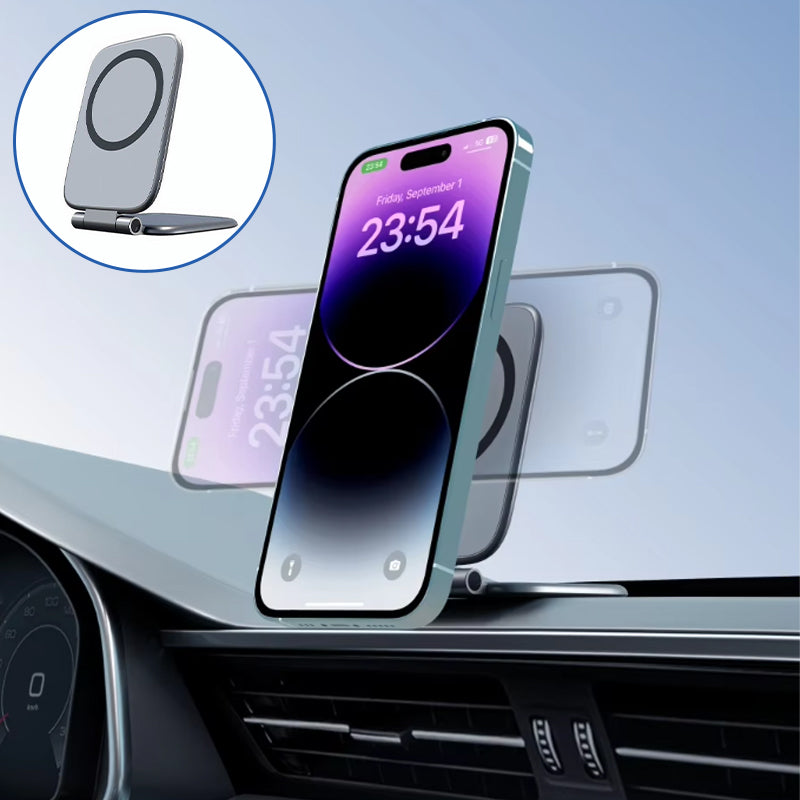 Foldable Magnetic Car Phone Mount