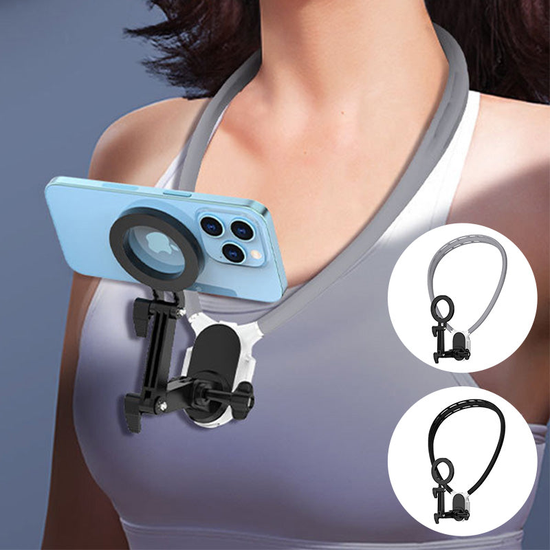 Anti-Shake Magnetic phone neck holder