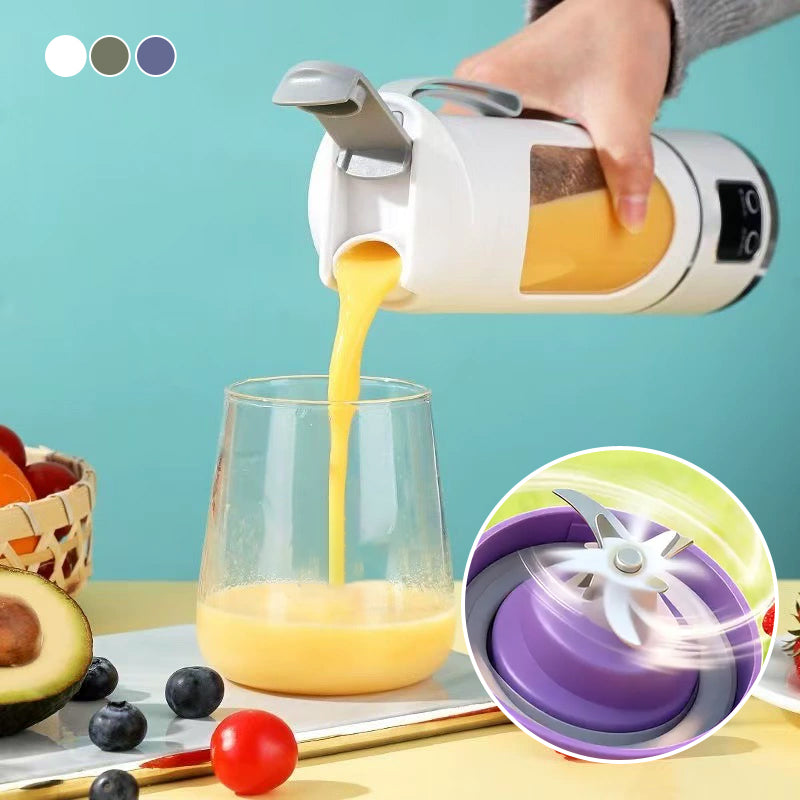 Dual-Motor Portable Juicer Cup