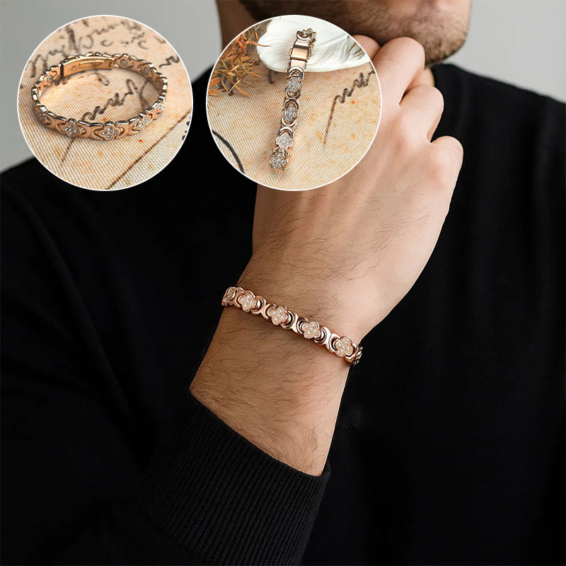 Flower Copper Bracelet